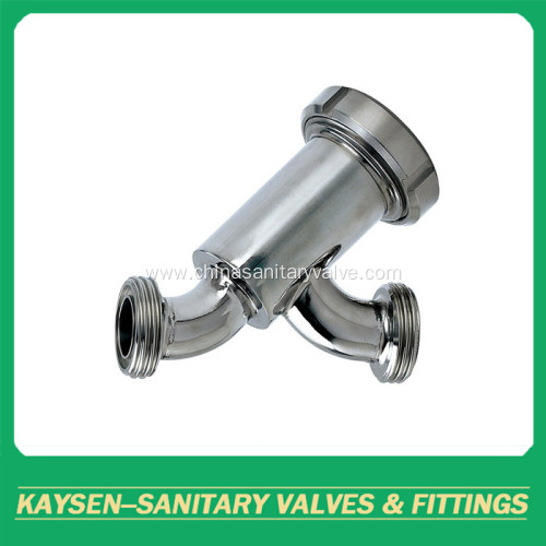 3A sanitary strainer/Filter threaded Y-type